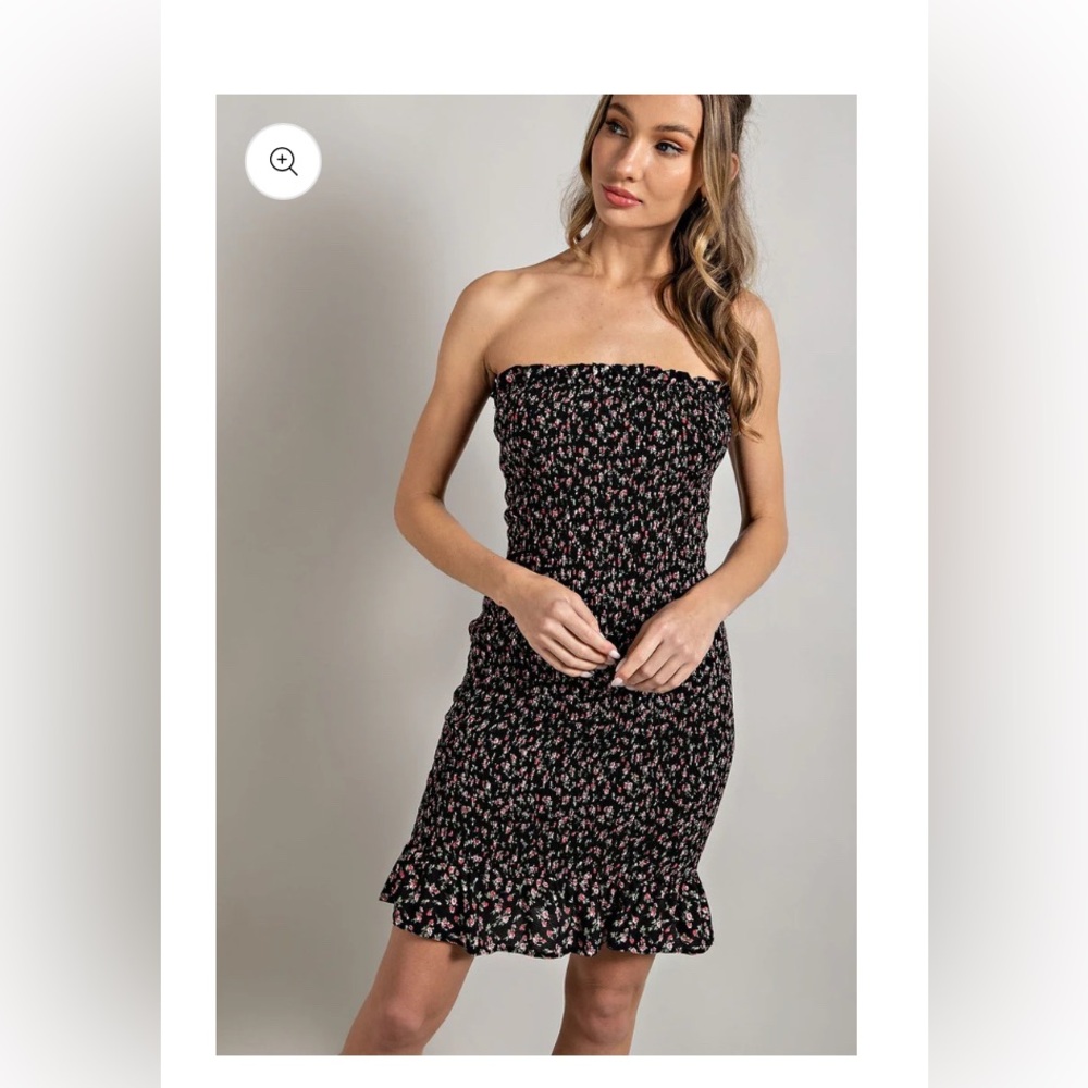 Bodycon Floral Dress